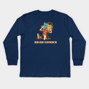 Read Comics Kids Long Sleeve T-Shirt